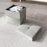 12" Velvet Light Gray (With Pocket)