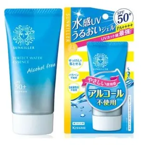 Kiss Me Japan Sunkiller Perfect Water Essence Sunscreen Gel SPF50+ PA++++ Body Care Comfort