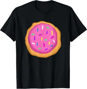 100% cotton Unisex Pink Sugar Cookie Costume Scout Cookie Lover Dealer Baker T-Shirt
