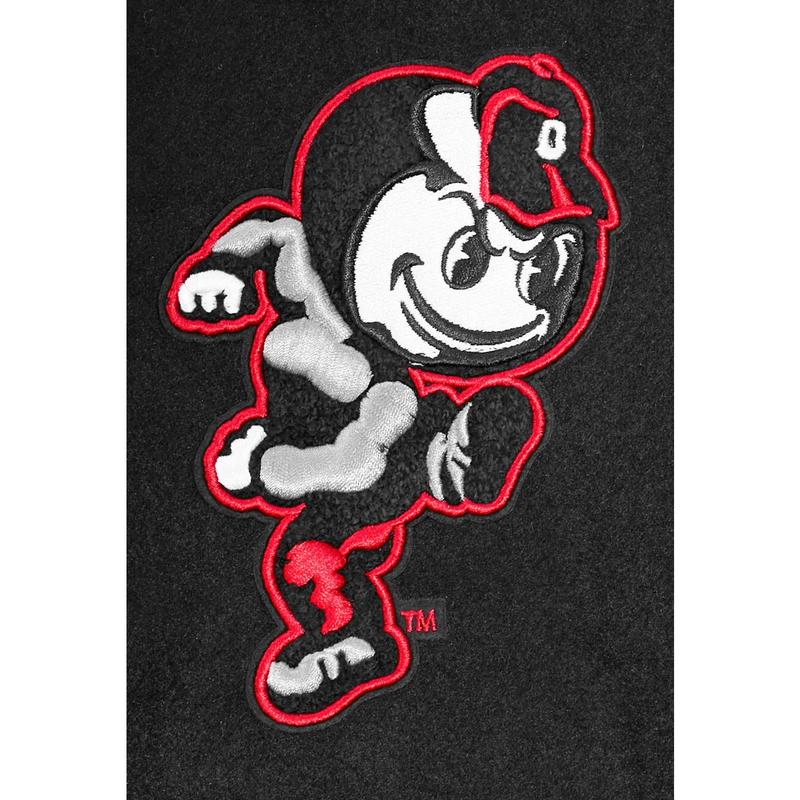 OHIO STATE UNIVERSITY CLASSIC MEN'S WOOL VARSITY JACKET