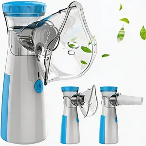 Ultrasonic Nebulizer - Nebulizer, Nebulizer for Adults and Children, Portable Nebulizer, Portable Nebulizer with Two Modes & Self-Cleaning Function for Breathing Problems,Father'sDayGift