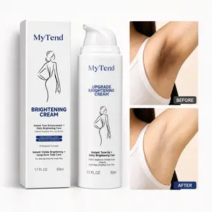 MyTend Hydrating Tone Balancing Body Cream, Gentle Glow Skin Care for Sensitive Delicate Zones, Works on Underarms, Bikini Line, Inner Thighs, Elbows & Knees for Soft, Uniform Skin Surface