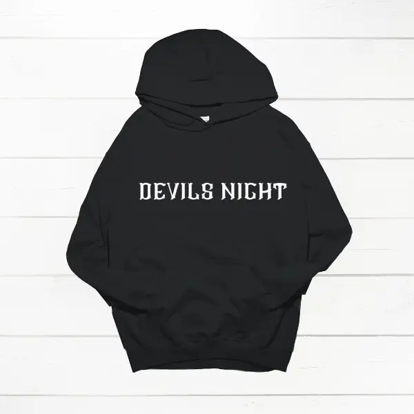 Devils Night | Thunder Bay | Penelope Douglas | Gift for Book Lover | Book Merch | Devils Night Merch | Reader Gift | Book Graphic Hoodie