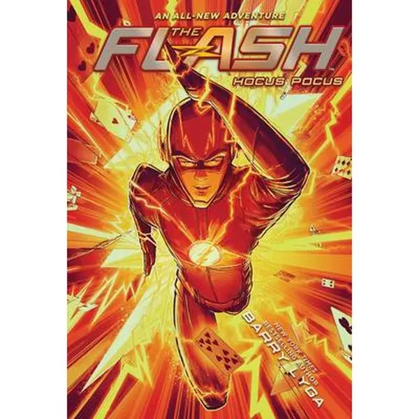 Used Hardcover Book - The Flash: Hocus Pocus by Barry Lyga (English) - Scarlet Speedster, Barry Allen, All-New Adventure Based on Hit CW TV Series