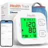 iHealth Track Smart Upper Arm Health Monitor - Blood Pressure Monitoring Device, HSA/FSA Eligible, Clinically Accurate, Coded Display, Easy Management, Wide-Range Cuff for Standard to Large Adult Arms, Bluetooth-Enabled for iOS & Android