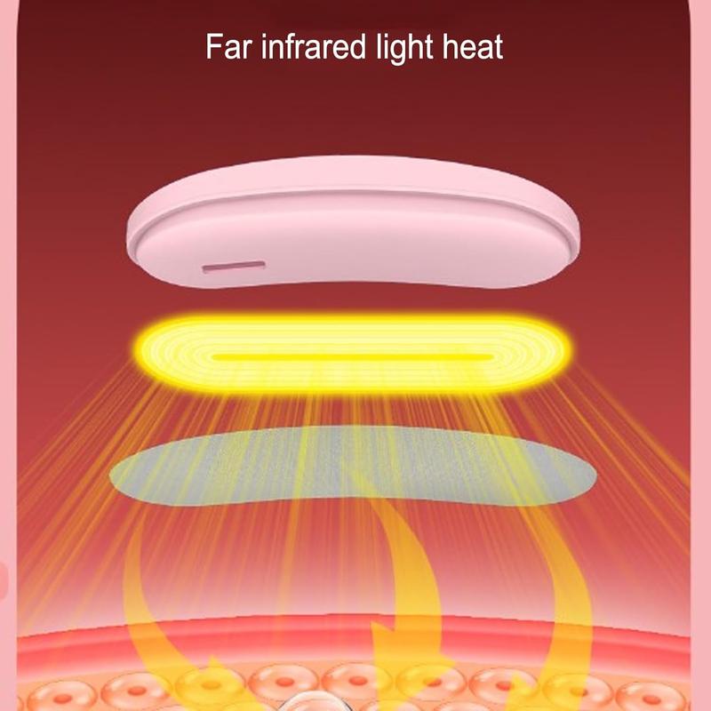 Portable Heating Pad, Heating Pads Automatic Shut Off Belly Wrap Adjustable Belt Pad Comfort Pink