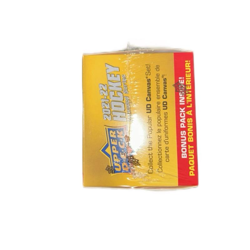 Upper Deck 2021/22 EXTENDED Series Hockey Factory Sealed Blaster Box with Bonus Pack Inside Collect Young Guns Rookie Cards