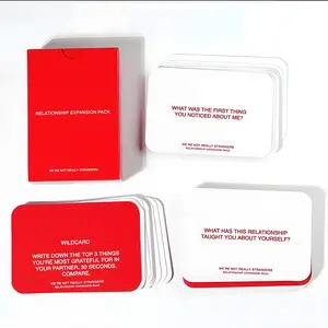 We're Not Really Strangers Card Game – 3-Level Conversation Starter for Friends & Couples, Real Talk Gift