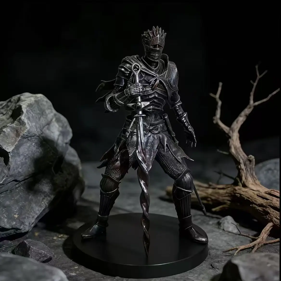 Dark Souls 3 Handmade Figure, King's Avatar Knight Desktop Decoration, Soldier Model, Collectible Figurine, Perfect Gift for Fans, Figurine Collectibles