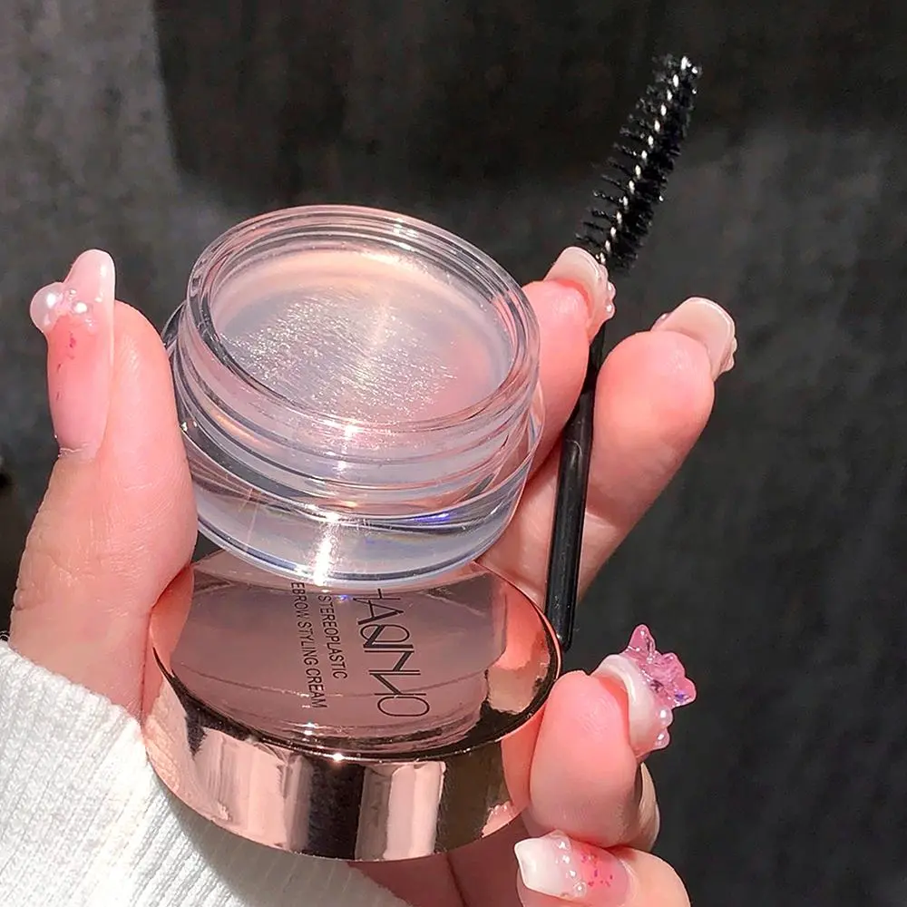 Waterproof Eyebrow Setting Cream, Long Lasting Eyebrow Cream, Professional Eye Brow Makeup Tool for Women, Cosmetic, Brow Balm, Waterproof Eyebrow Creams, Eyebrow Makeup Products
