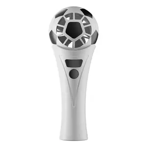 LMOLI Portable Handheld Fan, Soccer Fan for World Cup, High-Speed Turbo Fans, 5-Speed with LED Display,  Hand/Neck/Desk Fan 3 IN 1, Portable Cooling Fan for Outdoor Activities