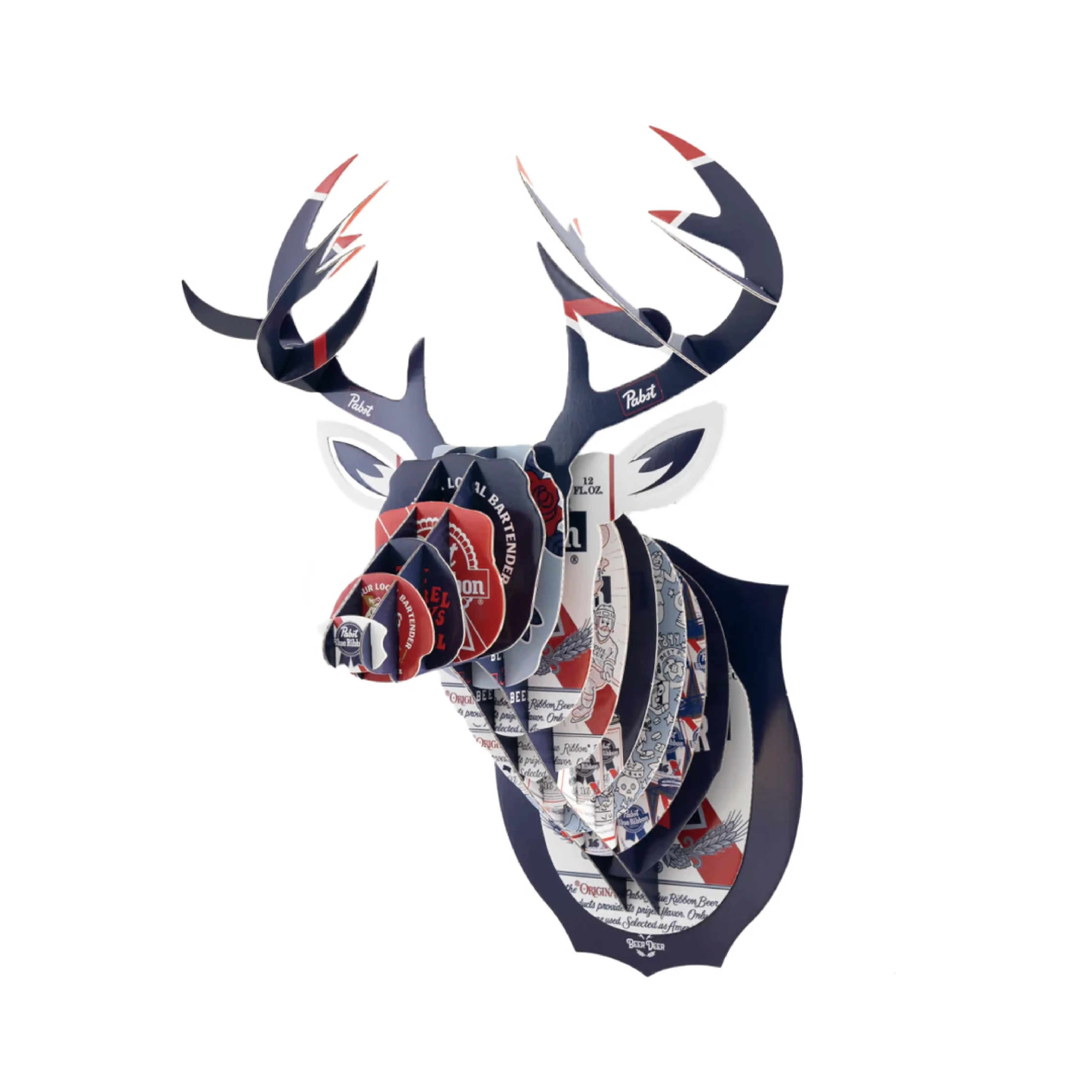 PBR Deer 3D Wall-Mount