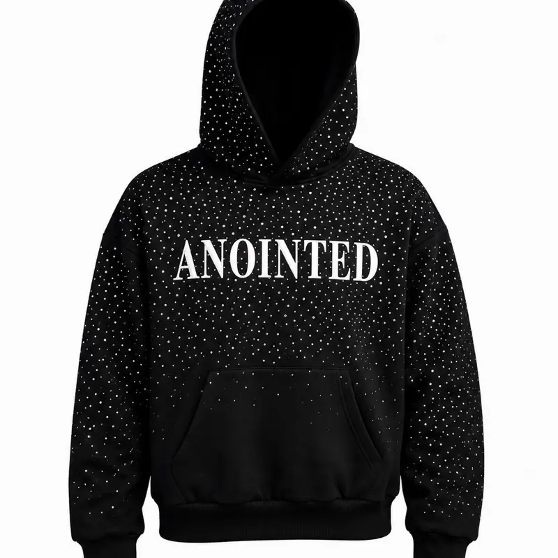 ANOINTED Rhinestone Hoodie