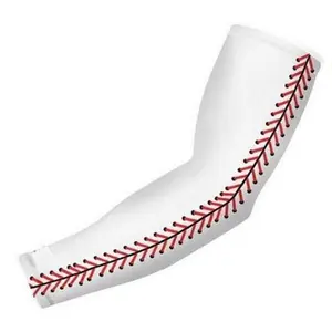 Baseball Stitch Compression Arm Sleeve
