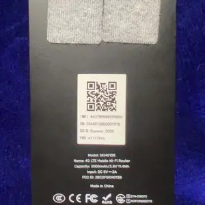 ECOVOX Portable WiFi Hotspot Device High-Speed 4G LTE Mobile Broadband Router for Travel No SIM Card Required with Built-in Global Coverage Mini Wireless WiFi Modem for Car, RV, Truck & Outdoor Use 2025 Upgraded Tri-Band