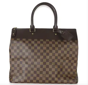 Pre-owned Louis Vuitton Canvas Luggage Damier Ebene Greenwich PM