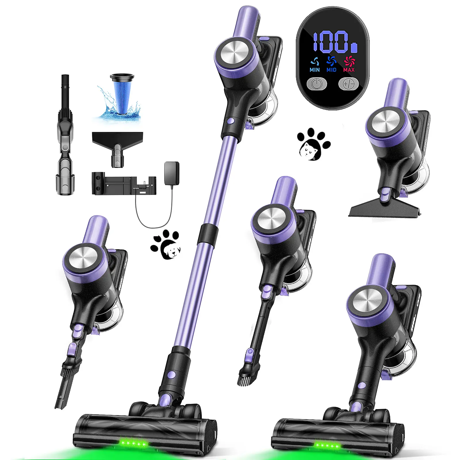 Violet Self-Standing