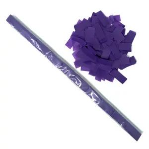 Purple Tissue Confetti - Speed Load Cannon Sleeve (1/4lb)