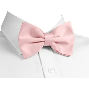 Bow Ties for Men - Men's Solid Pretied Bowties for Formal Wear - Adjustable Bow Tie - Bow ties for Woman