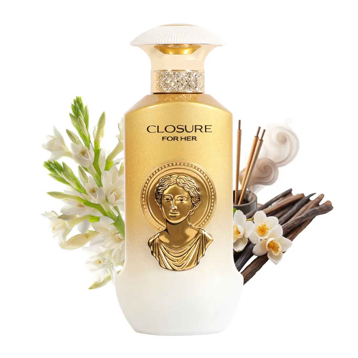 House of Morais CLOSURE for HER Eau De Parfum Natural Spray 100Ml/3.4fl.oz.