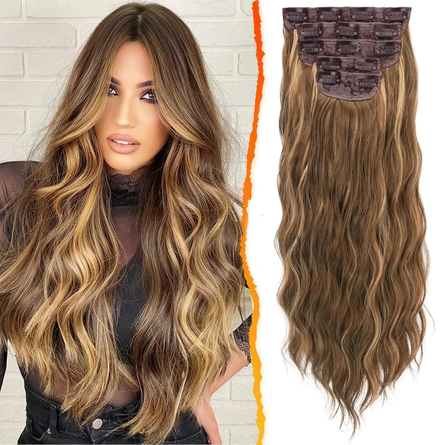 Brown Mix Caramel Blonde