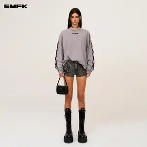 FUTURE DNA Long-Sleeve Top Ash Gray