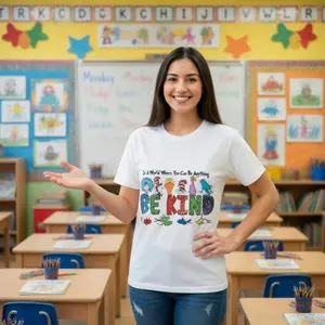 Be Kind Dr. Seuss-Inspired T-Shirt — "Be Kind" Colorful Characters Tee