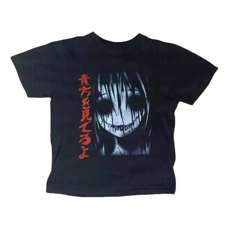 2000s Tops Women Graphic Print Y2K Style Baby Tee, Streetwear Crop Top, Aesthetic Gothic Tee, Slim Baby Tee, Vintage Emo Girl, Downtown Girl Baby Tee, Gift For Her, Outfits