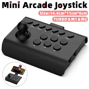Arcade Joystick Wireless Gaming Controller for PC/Android/ios/Switch/PS3/PS4