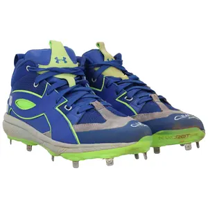 Juan Soto New York Mets Autographed Game-Used Blue Under Armour Cleats vs. Philadelphia Phillies on August 25, 2025 - Worn During the 3rd Inning - Fanatics Authentic Certified