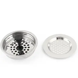 Kitchen Dia Round Mesh Hole Sink Drain Stopper Strainer Set 2 pieces sink strainer Sink Drain Strainer, Kitchen Sink Sewer Strainer Stopper, Kitchen Sink Stopper，Anti-clogging and Durable