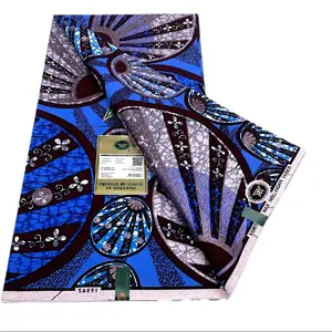 Authentic Grand Super wax 100%Cotton 6yards