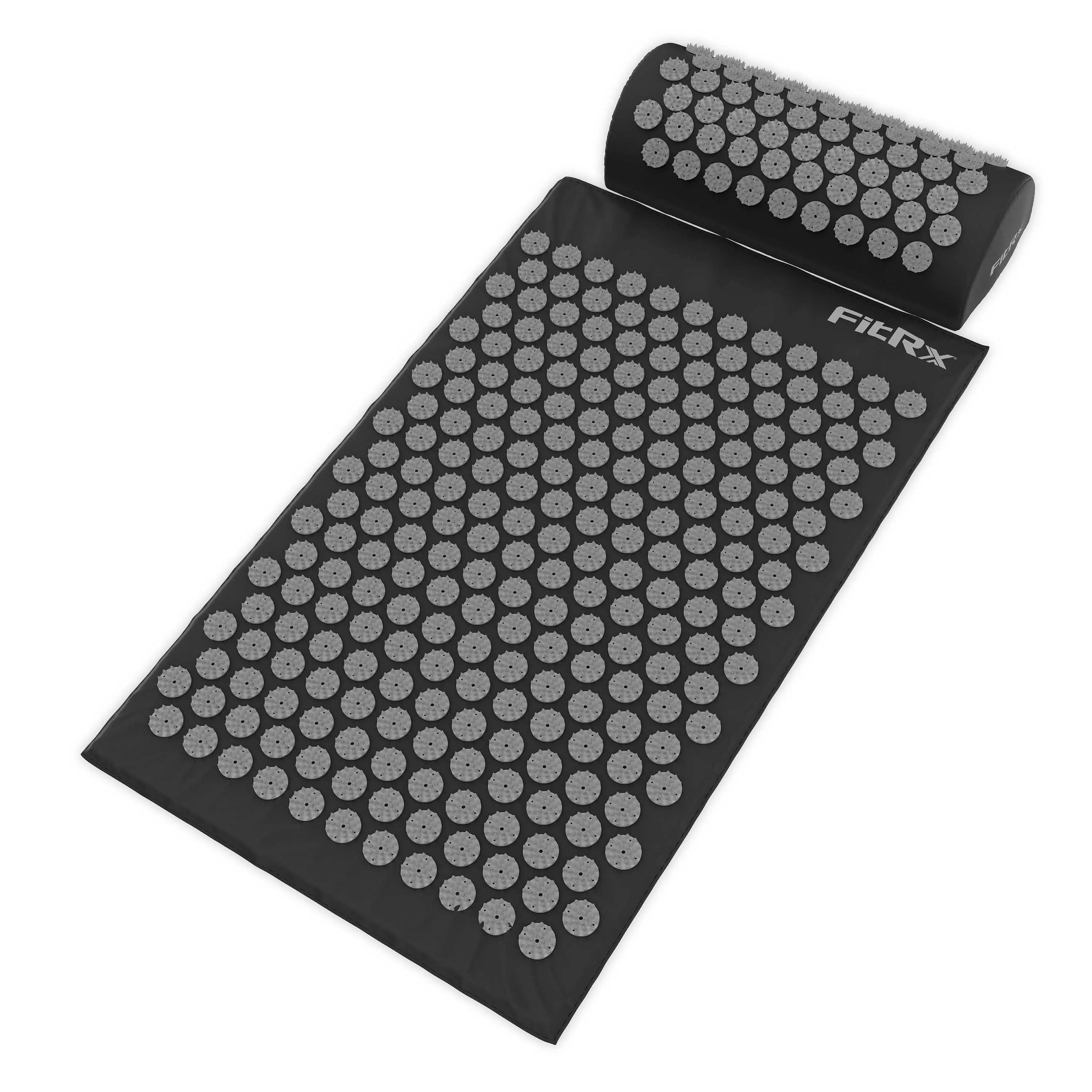 FitRx AcuPoint Acupressure Mat, Acupuncture Mat and Pillow Set for Back and Neck Pain Relief FitRx AcuPoint Acupressure Mat, Acupuncture Mat and Pillow Set for Back and Neck Pain Relief