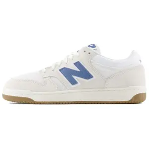 New Balance NB 480 Fabric and Synthetic Leather Comfortable Versatile Durable Low-Top Sneakers Unisex Beige Trending Shoes, House White Official Shoes to Get / Maison Mihara