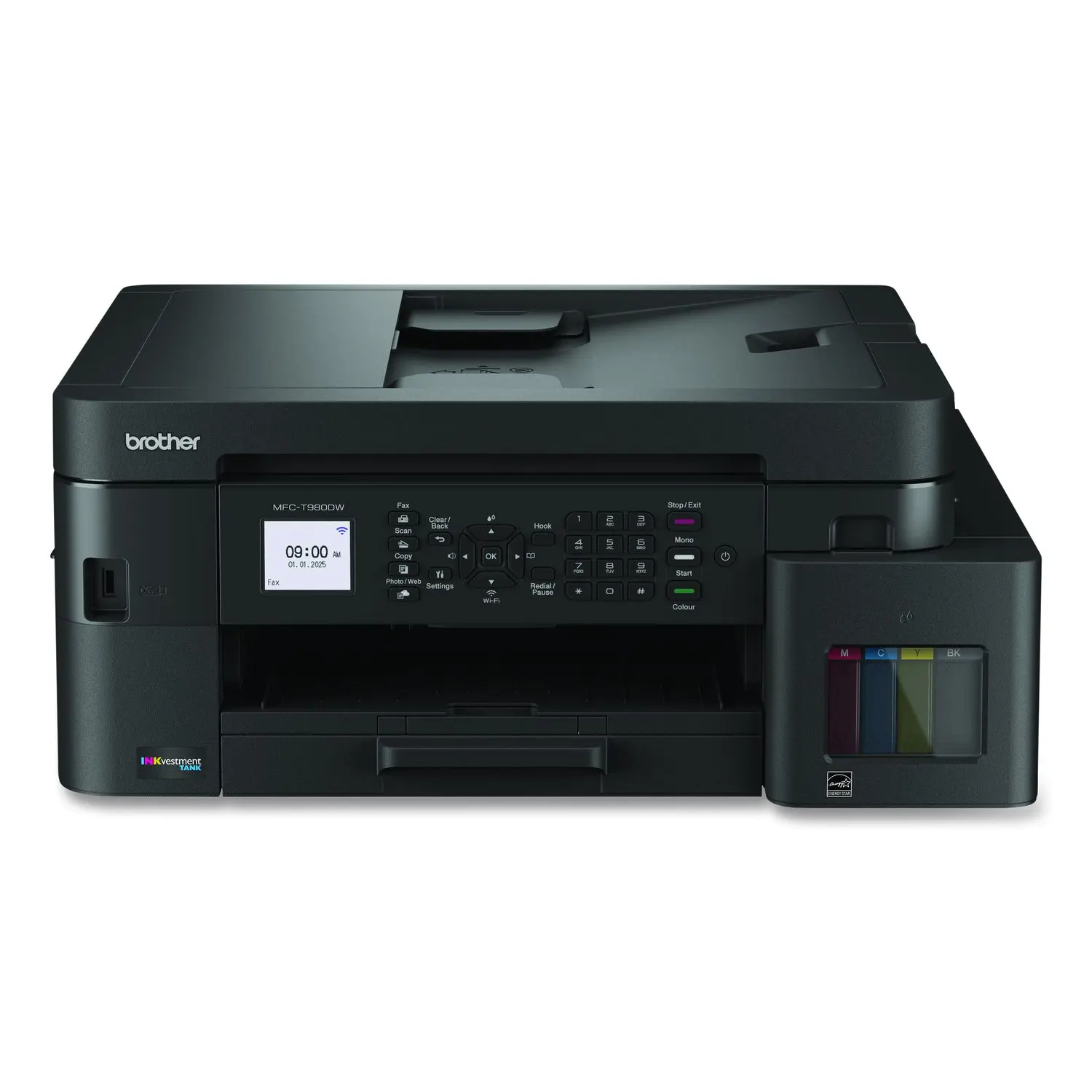 Brother MFC-T980DW Wired & Wireless INKvestment Inkjet Multifunction Printer