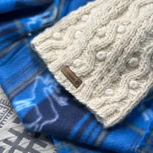 Stocking cap scarf