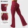 YEOREO CoreFlex High Waist Sports Leggings - Tummy Control, Scrunch Butt-Lift, Flare Leg, Seamless, Pockets - Fitness Training Pants, Athleisure Yoga Pants, Sporty Bottoms for Gym,summerwins