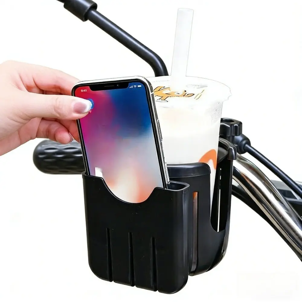 Universal Water Bottle Holder Stand, Fits Bicycles Electric Scooters Strollers, Also Used as Phone Holder and Drink Cup Rack, Motorcycle Phone Holder, Motorcycle Accessories