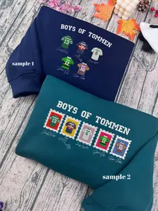 Boys of Tommen Embroidered Sweatshirt, Binding13, Keeping13, Saving6, Taming7, Releasing10, Johnny Kavanagh, Joey Lynch, Gibsie, Biggs, Bookish Sweatshirt