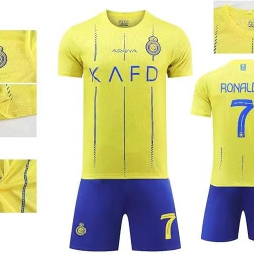 Yellow Soccer Set Jersey + Shorts + Socks Kit Size Medium For Youth Yellow Soccer Set Jersey + Shorts + Socks Kit Size Medium For Youth