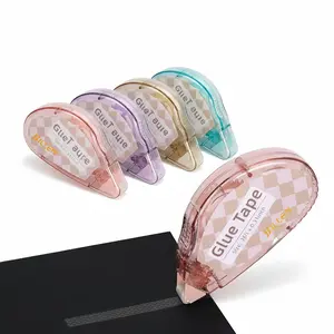 8 Rolls Dual-Sided Tape, Glue Tape, Ideal for Students and Children Crafts, Scrapbook Adhesive, General Purpose Tape, Office & Teaching Supplies