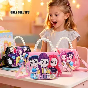 New Hunter Witch Group Handbag Coin Wallet Kpop Anime Cute Storage Bag Crossbody Bag, Fashionable and Practical Design