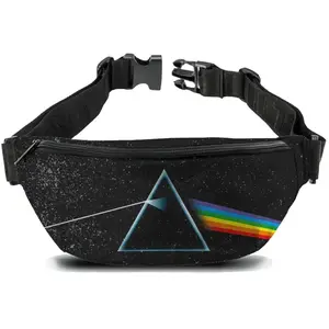 Pink Floyd - Rocksax - Pink Floyd - Dark Side of the Moon Logo - Bum Bag / Fanny Pack (Black)  [SPECIAL PRODUCTS] Tote / Messenger Bag, Collectible