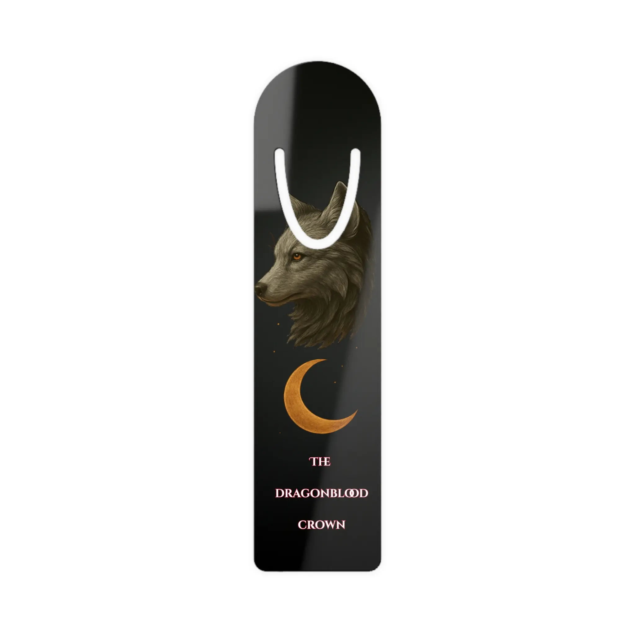 Lunar Wolf • Premium Fantasy Aluminum Bookmark