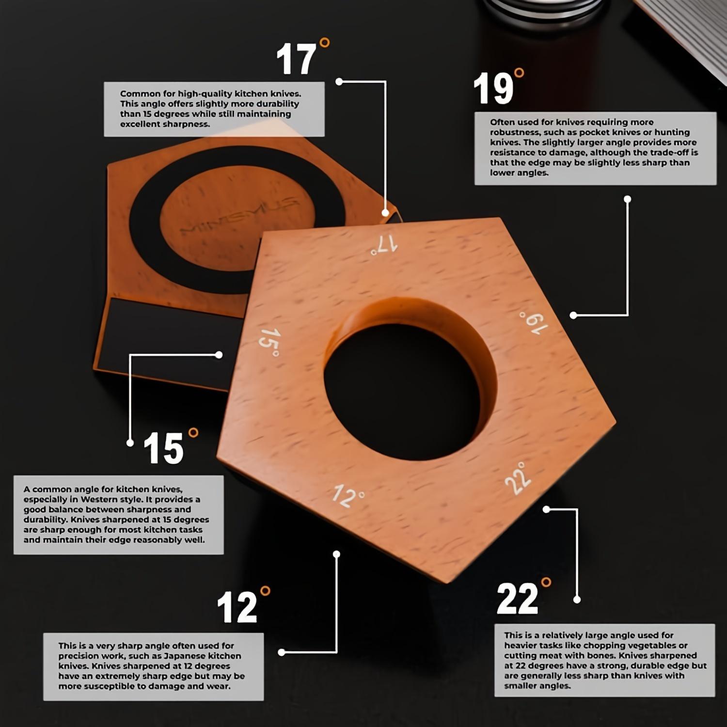 Rolling Knife Sharpener Set, 15°20° Kitchen Knife Magnetic Rolling Knife Sharpener, Diamond Sharp Curve Knife Sharpener, Wooden Handle Sharpening Stone, Diamond Ceramic Knife Sharpening Set for honing knives sharpening Kitchen Gadgets Steel Kitchenware