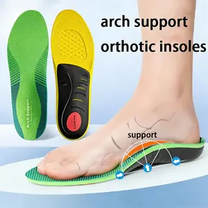 New Flatfoot Correction Insoles – For Overpronation, Supination & Toe-in/Toe-out, Arch Support Inserts for Men & Women, Comfortable & Breathable Athletic Shoe Insoles