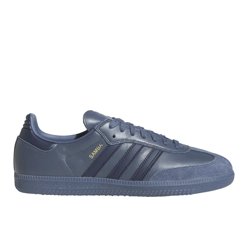 adidas Mens Samba Adv Skate Skate Sneakers Shoes - Blue adidas Mens Samba Adv Skate Skate Sneakers Shoes - Blue