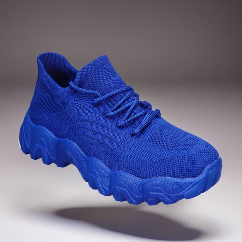 Women's Sock-Fit Lightweight Training Sneakers Zero Gravity Running Shoes for HIIT Yoga 24/7 Hustle Air-Weave Mesh Lace Up Low Top Hot Pink Sneakers