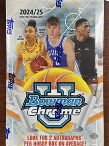 2024 25 Bowman Chrome University Basketball Hobby Trading Cards