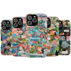 Ponyo Phone Case Studio Ghibli Compatible with iPhone 11, 12, 13, 14, 15, 16, 17 & Samsung S22 S23 S24 S25 S26 – check our available sizes